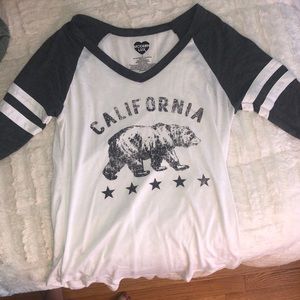 Casual baseball tee